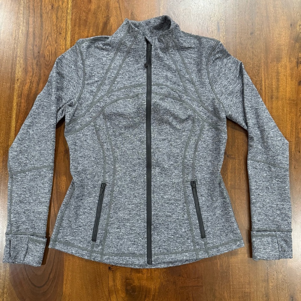 Women's Lululemon Gray Define Jacket Size 12